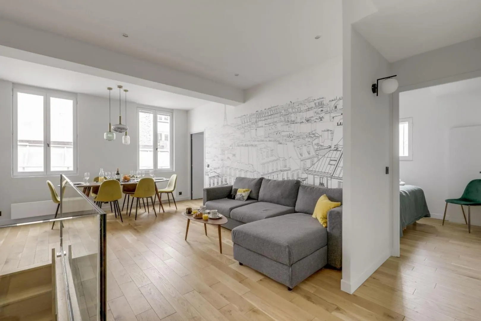 Bluestay 42 - Charmant Duplex A Париж